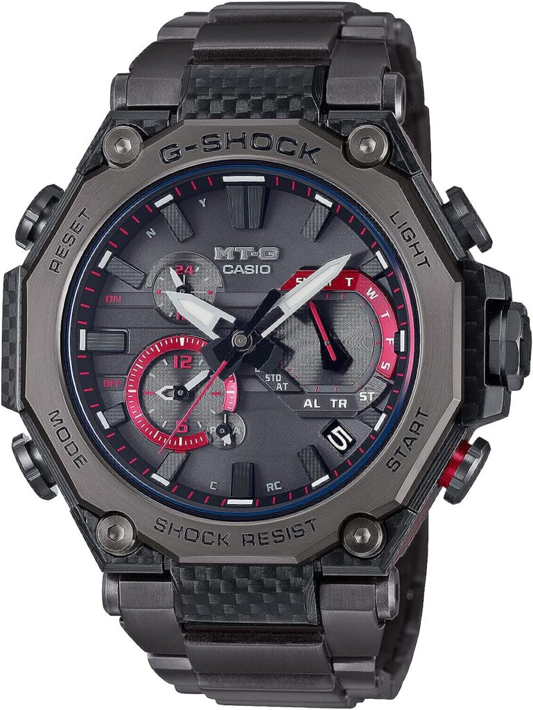 CASIO G-SHOCK Watch Japan Model Equipped with Bluetooth Radio Solar Dual Core Guard Structure MTG-B2000YBD-1AJF Men's Black