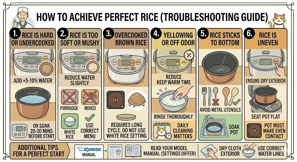 Troubleshooting: When Your Rice Isn’t Perfect
