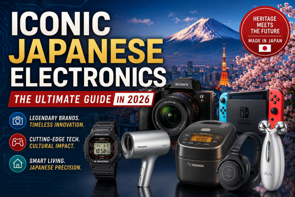 Iconic Japanese electronics: The ultimate guide in 2026 | Discovery ...