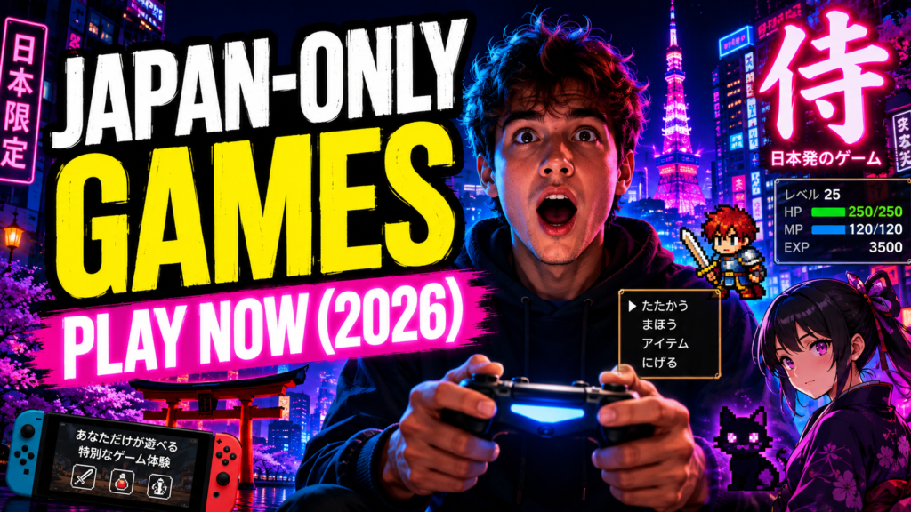 Discover Japanese exclusive games you can play now in 2026 | Discovery ...