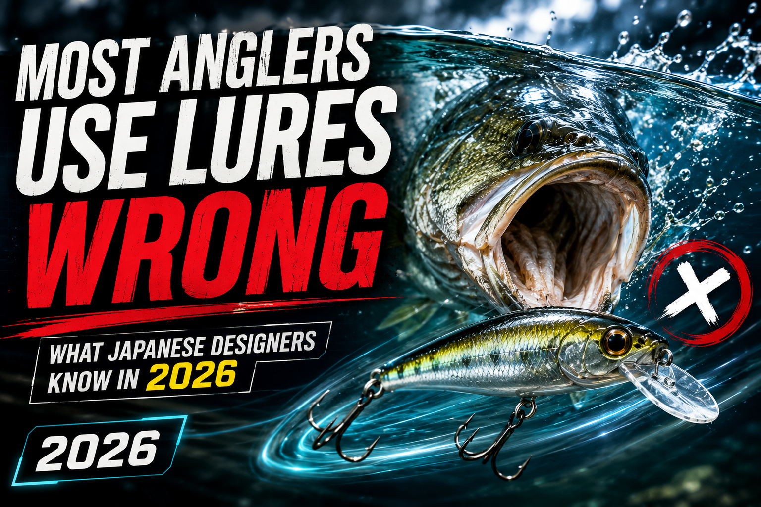 Most Anglers Use Lures Wrong: What Japanese Designers Know in 2026