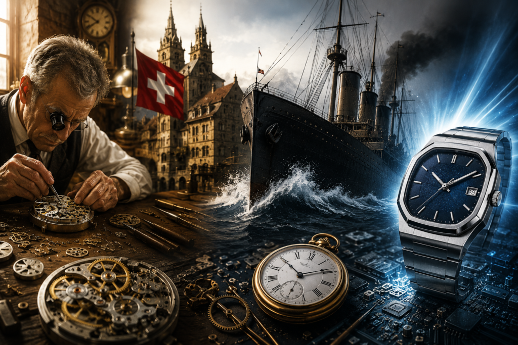1. The Day the Watch Industry Changed Forever — The Arrival of the “Quartz Shock”