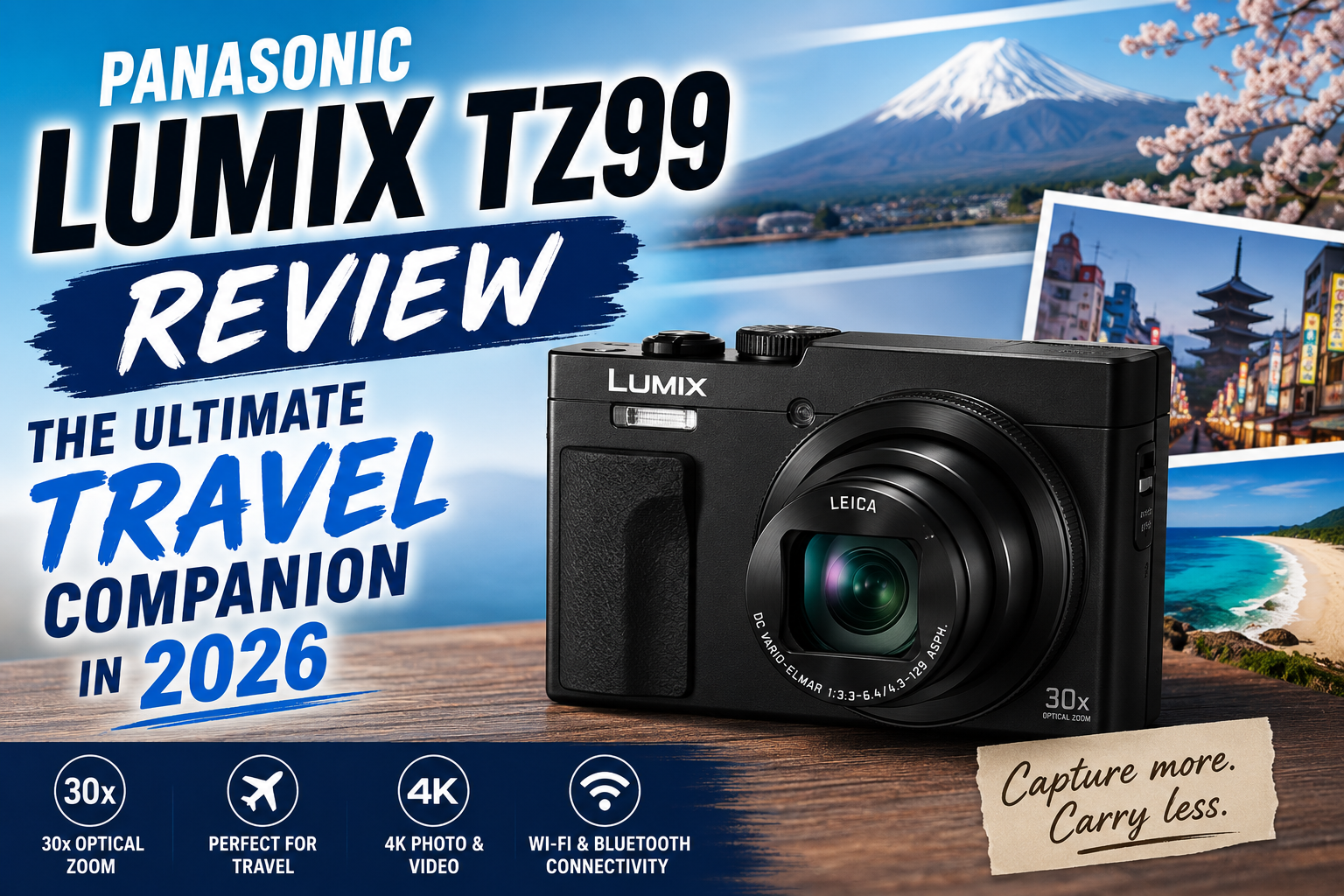 Panasonic Lumix TZ99 review: The ultimate travel companion in 2026