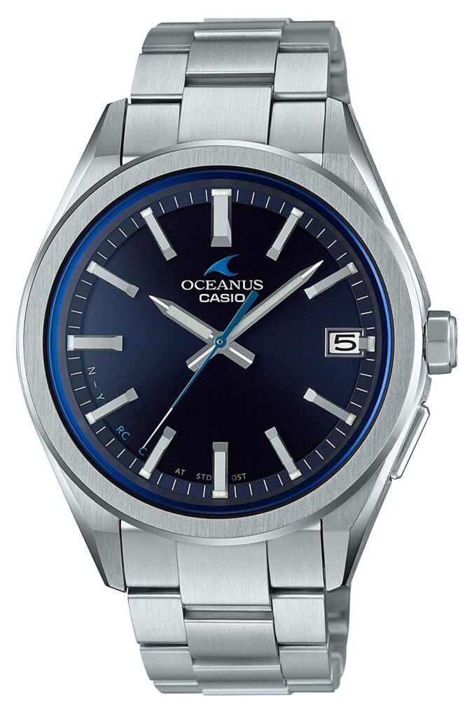 CASIO Oceanus CLASSIC LINE Bluetooth equipped radio solar OCW-T200S-1AJFMen's Silver