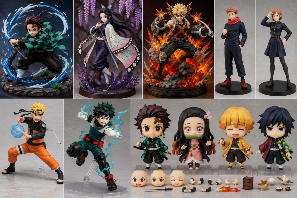 Types of Japanese Anime Figures