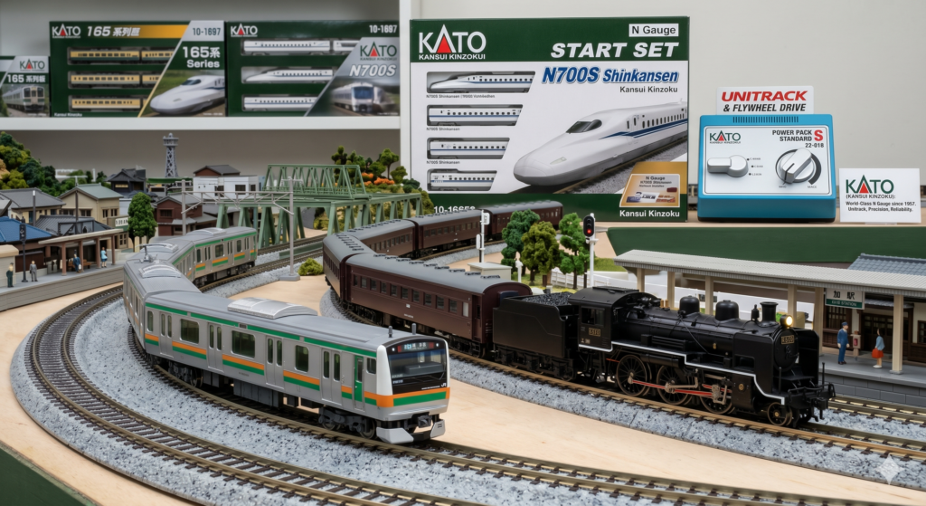 KATO (Kansui Kinzoku): A World-Class Japanese N Gauge Brand