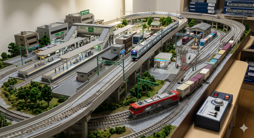 TOMIX (Tomytec): Expansive Track Systems and Japanese Prototypes