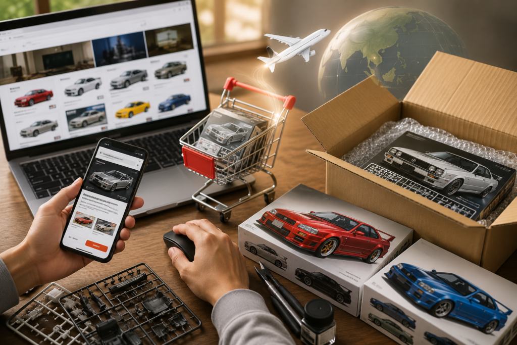 How to Order Japanese Plastic Model Kits from Japan