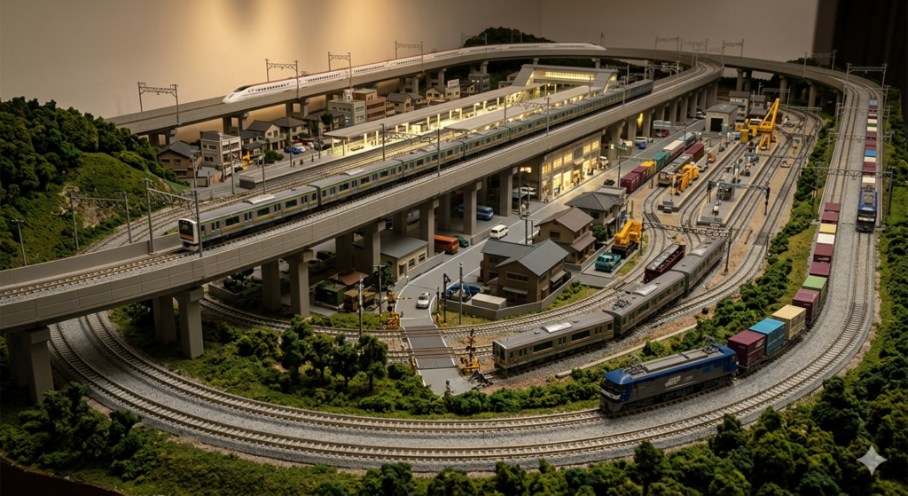 TOMIX (Tomytec): Expansive Track Systems and Japanese Prototypes