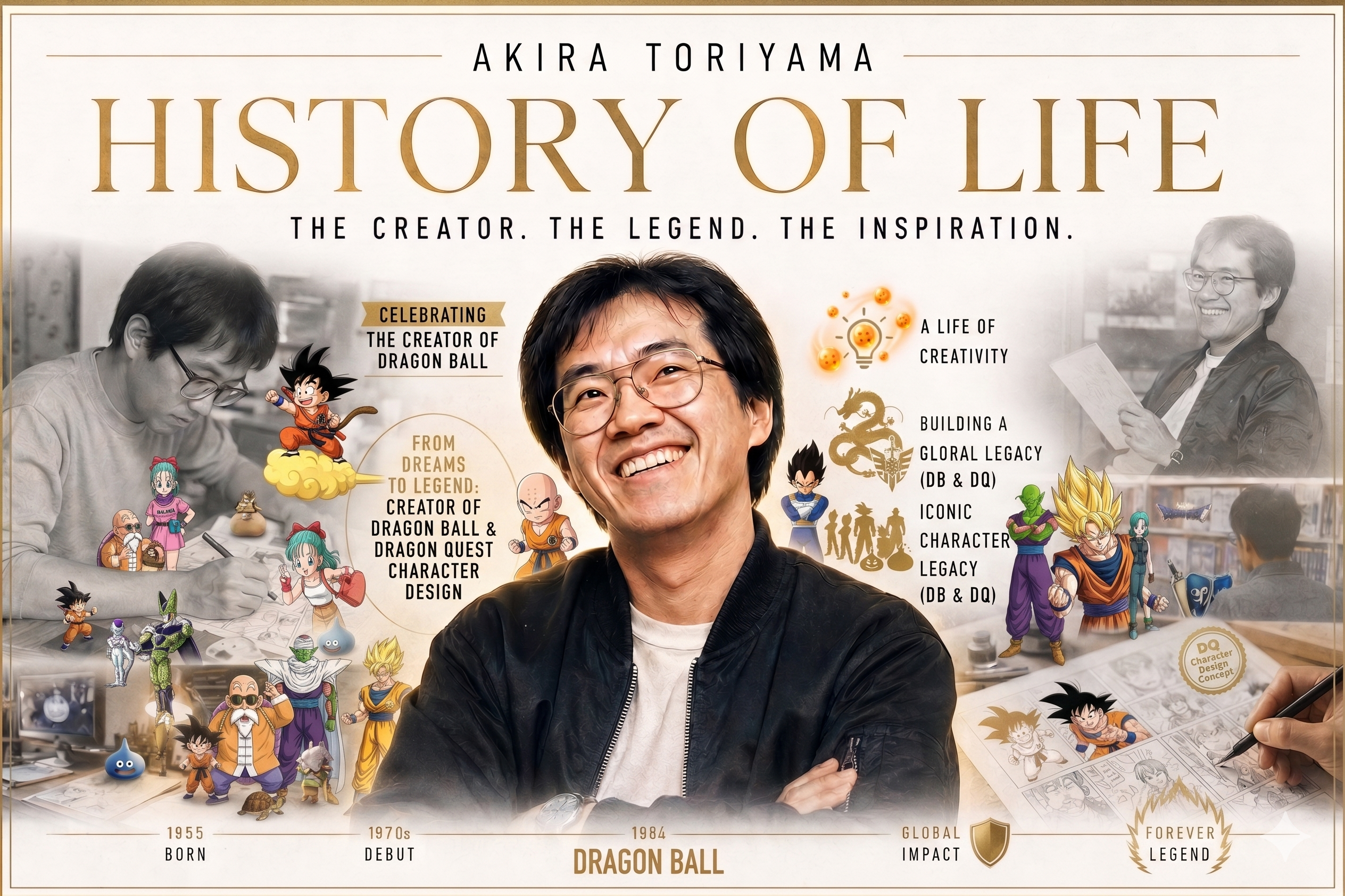 Dragon Ball Akira Toriyama: History of Life