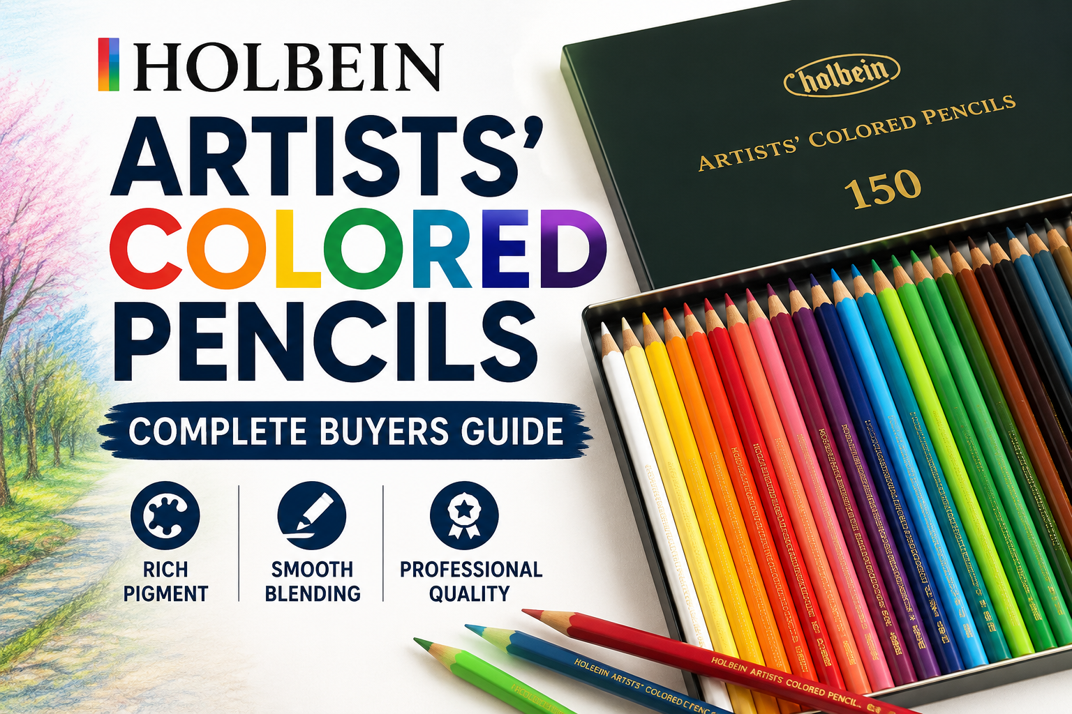 Holbein Artists Colored Pencils: Complete Buyer’s Guide