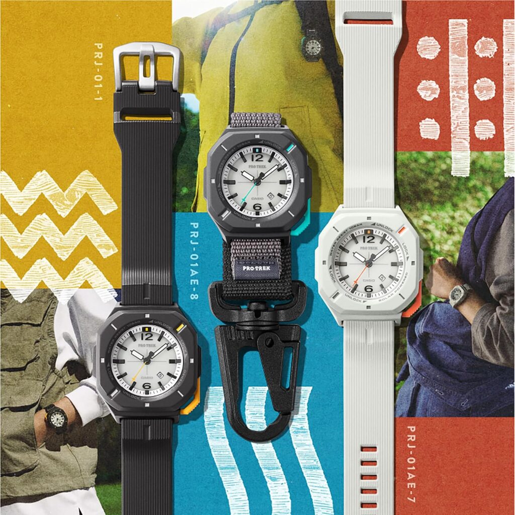 CASIO Pro Trek Watch (Domestic Genuine Product) Hiker Line Solar PRJ-01-1JF Men's Black