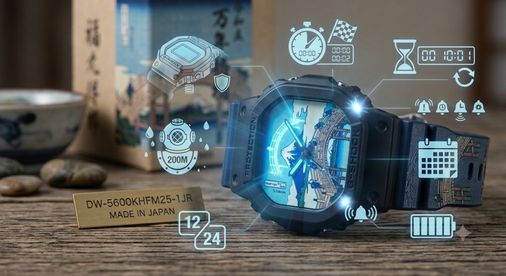 Built Like a G-Shock: Full Specs of the DW-5600 Platform