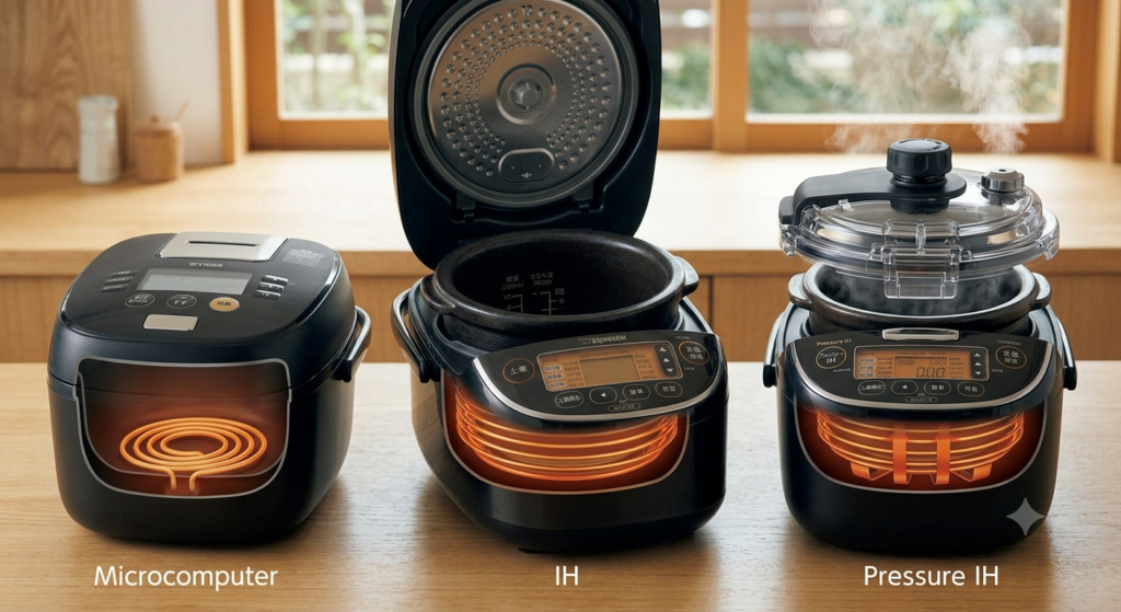 Before You Compare Brands: IH vs. Pressure IH vs. Microcomputer (What These Terms Actually Mean for Your Rice)