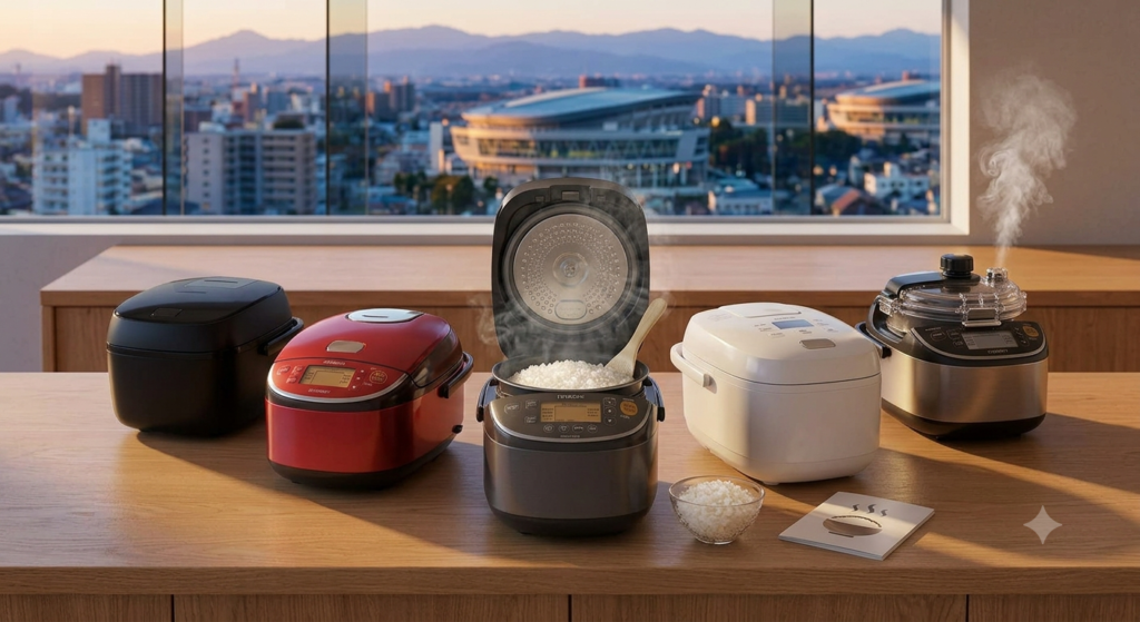 Hitachi's Top 5 Rice Cookers You Can Order from Japan