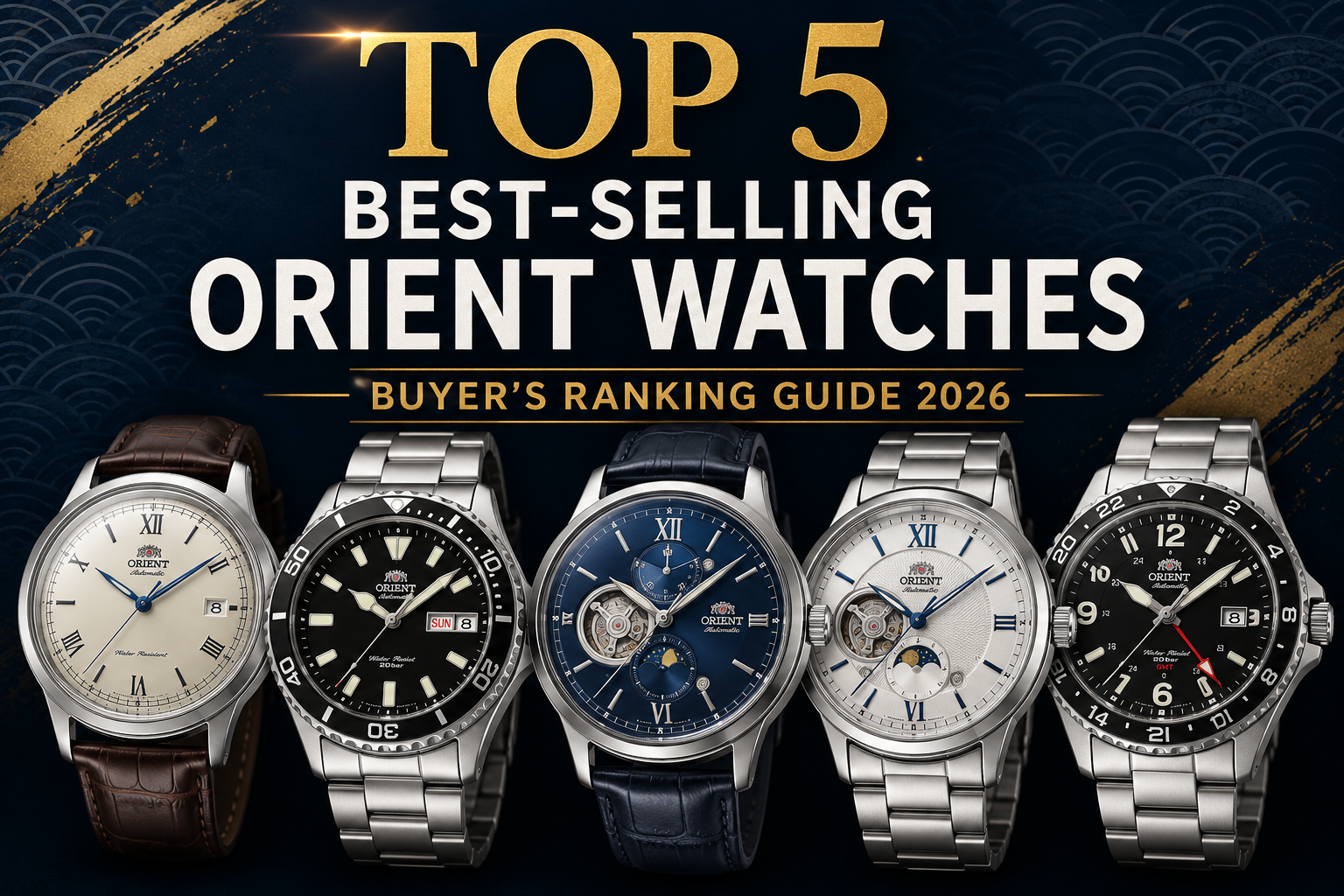 Top 5 Best-Selling Orient Watches Right Now: A Buyer's Ranking Guide from Discovery Japan Mall