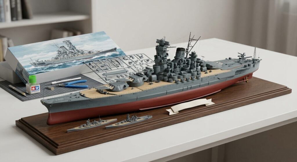 #4: 1/450 Imperial Japanese Navy Battleship Yamato
