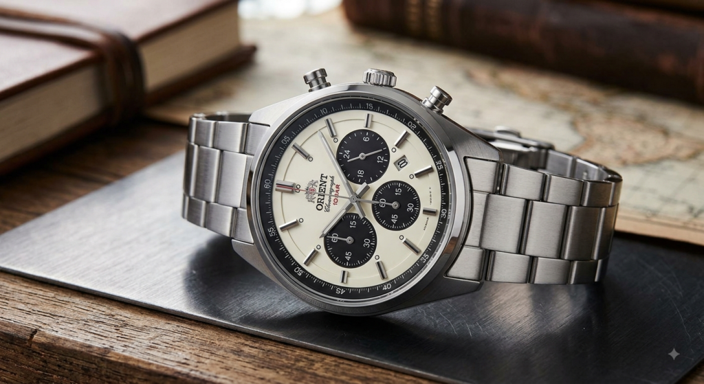 #2 Best-Selling Orient Watch: ORIENT NEO70's Solar Panda (WV0041TX)