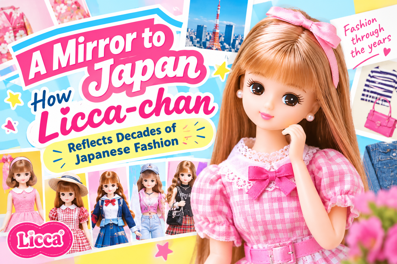 A Mirror to japan: How Licca-chan Reflects Decades of Japanese Fashion