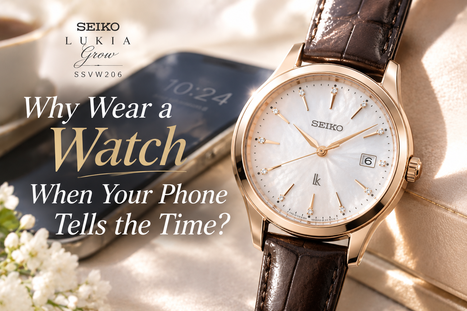 Why Wear a Watch When Your Phone Tells the Time?