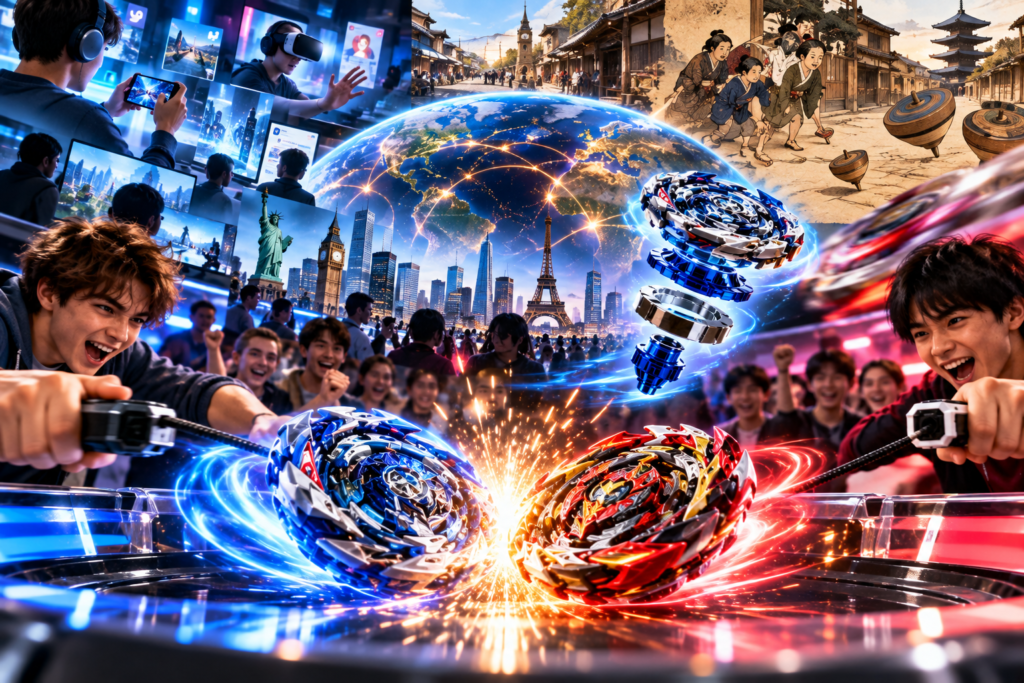 Why Is the World Obsessed with Just Spinning a Top?" Claim Your Authentic Japanese Beyblade on Discovery Japan