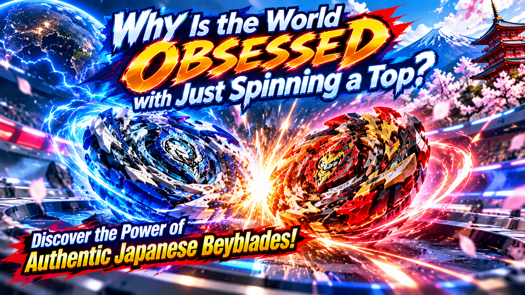 Why Is the World Obsessed with Just Spinning a Top? Discover the Power of Authentic Japanese Beyblades!