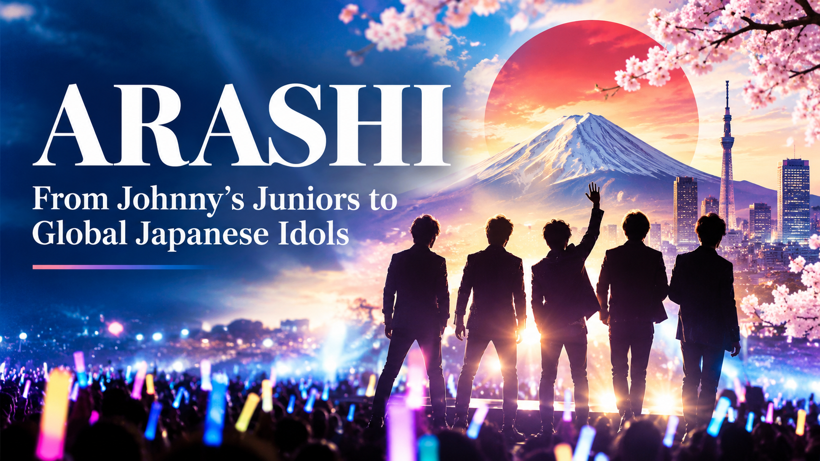 Arashi: From Johnny's Juniors to Global Japanese Idols