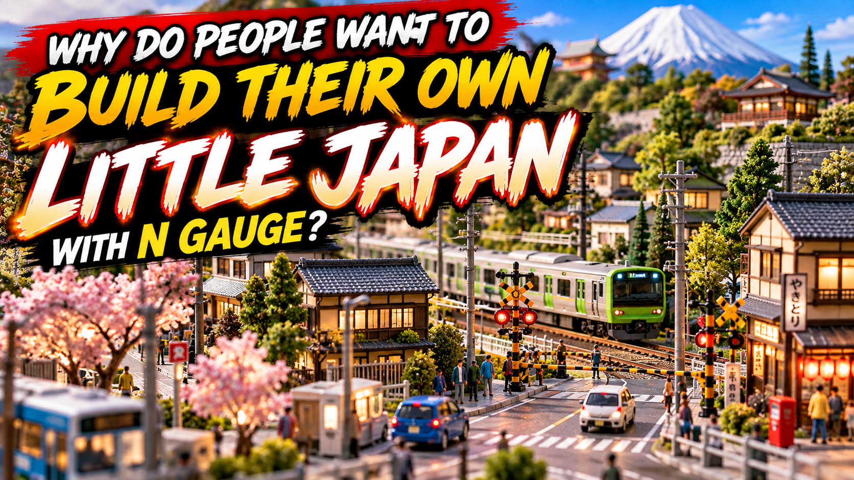 Why do people want to build their own little Japan?