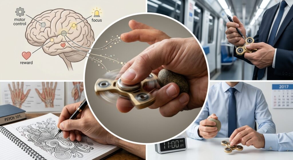 How Handspinners Interact with Our Hands: Grip, Muscles, and Connective Tissue