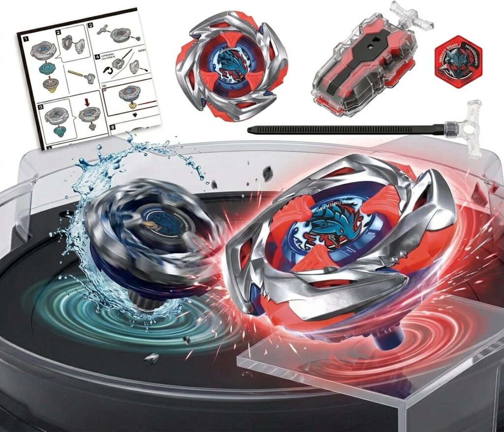 #2 Bestseller – BEYBLADE X UX-11 Starter Impact Drake 9-60LR