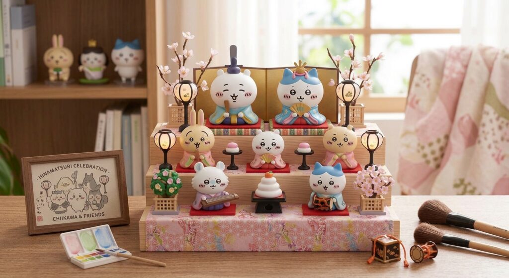 How to Display and Enjoy Your Chiikawa Hina Figures