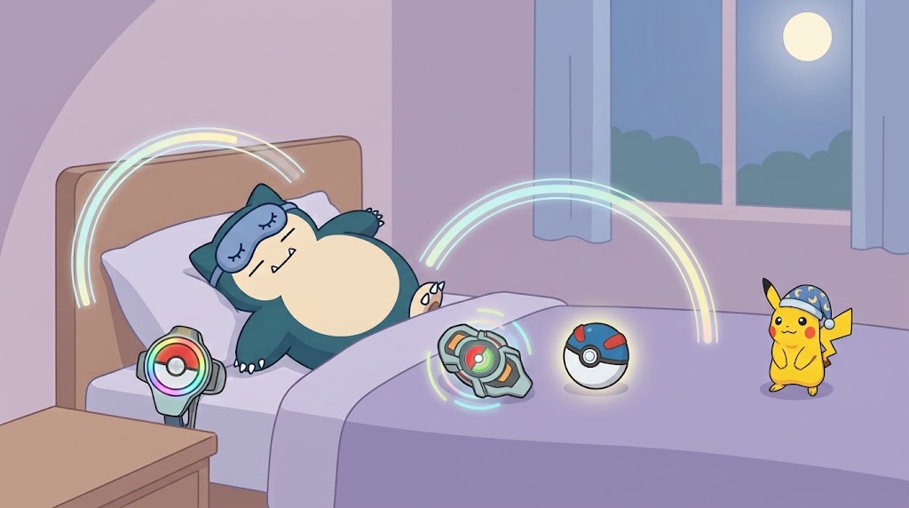 Pokémon Sleep Integration: Rest Rhythm Tracking with Pokémon GO Plus+