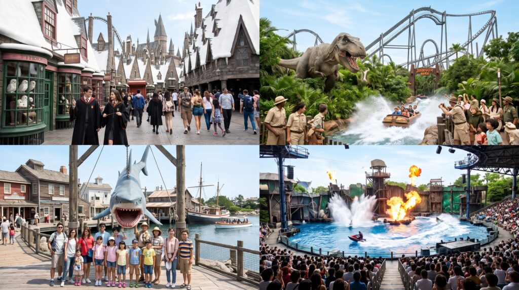 Other Iconic Worlds: Harry Potter and Classic Universal Studios Attractions
