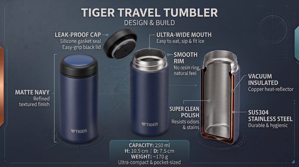 Design & Build: What Makes the Tiger Travel Tumbler Mug Bottle Special