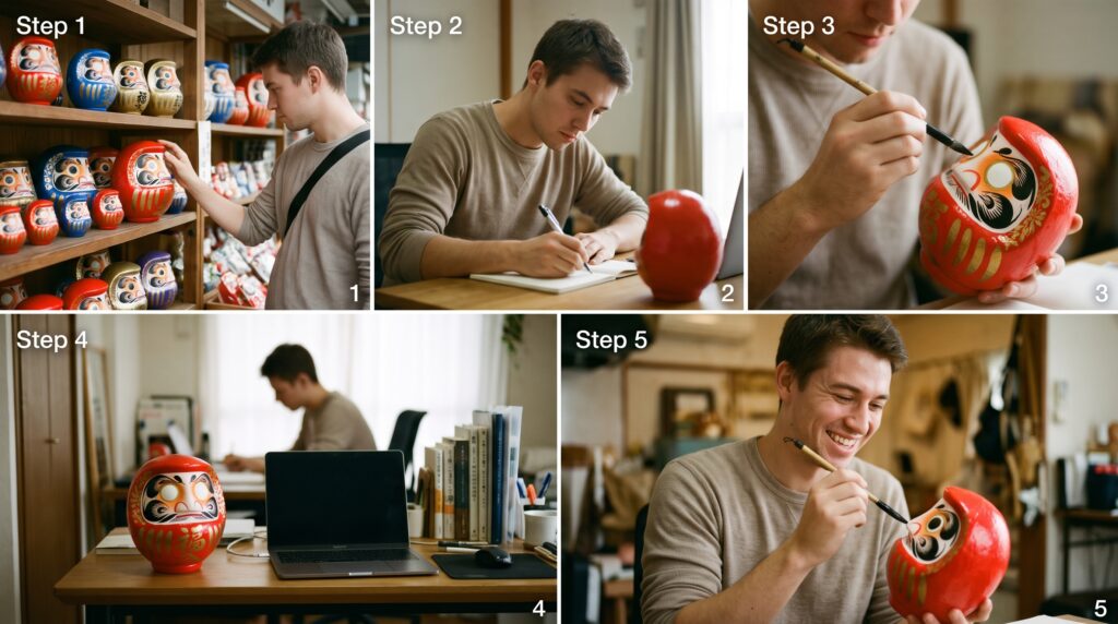 How to Use a Daruma Doll to Make Your Dream Come True