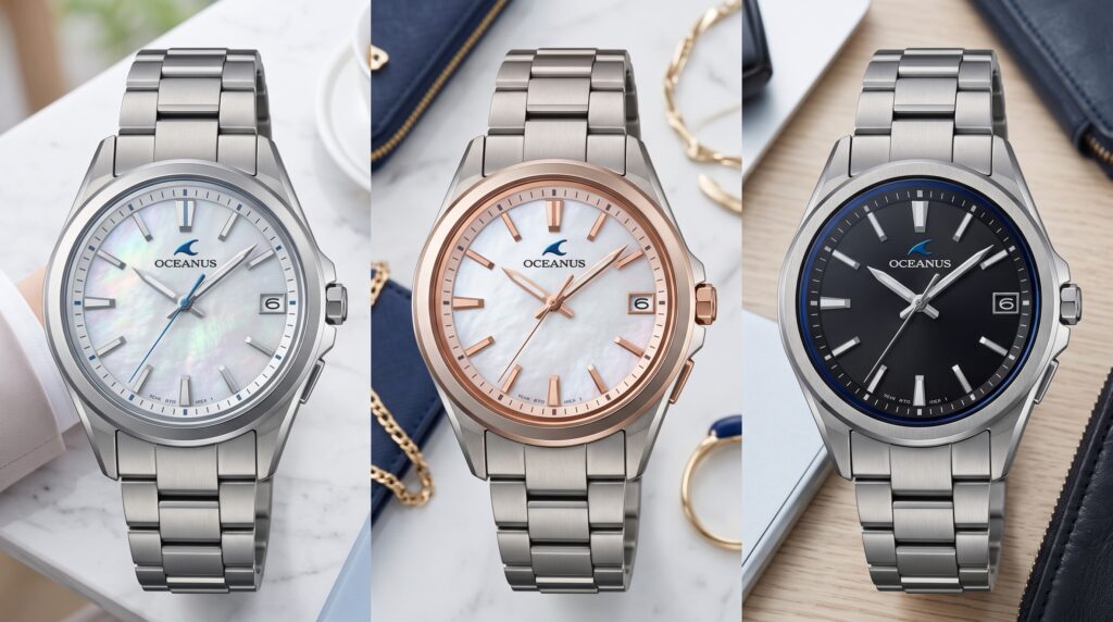 Silver-White vs Blue Accent vs Black Dial