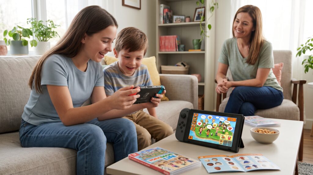 Create and care for Mii characters on your islandv