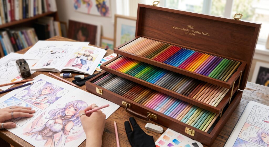 Inside the 150-Color Set: Why It's Ideal for Anime & Manga Drawing