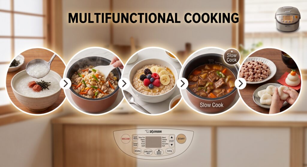 Beyond Plain White Rice: Versatile Cooking with a Japanese Rice Cooker