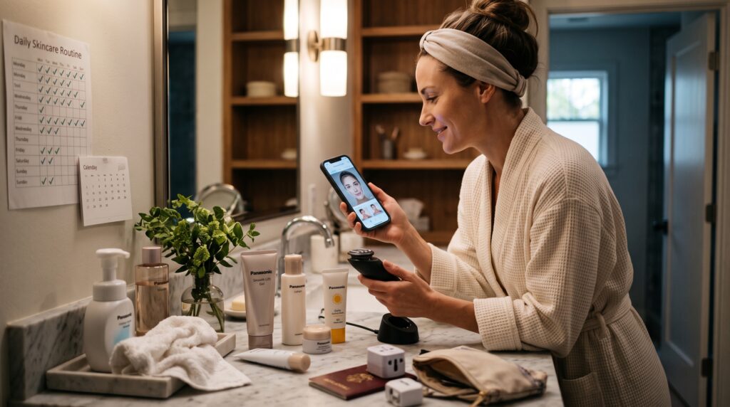 Panasonic Beauty App and Smart Support Features