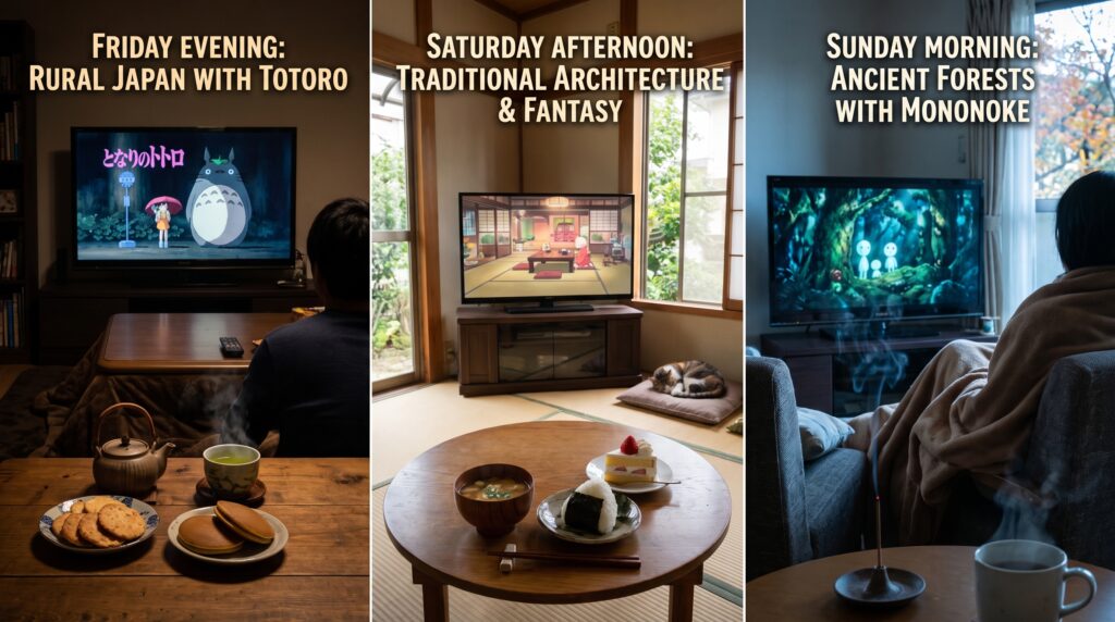 Plan a Ghibli-Themed Weekend "Trip to Japan" at Home