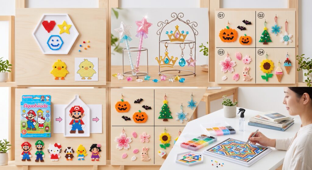 Ideas for Your First Aquabeads Projects (for Kids and Craft-Loving Adults)