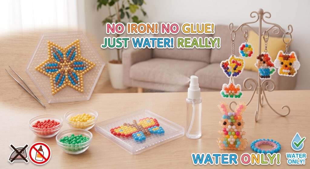 Why Aquabeads Feel Like "Magic": No Iron, No Glue, No Mess