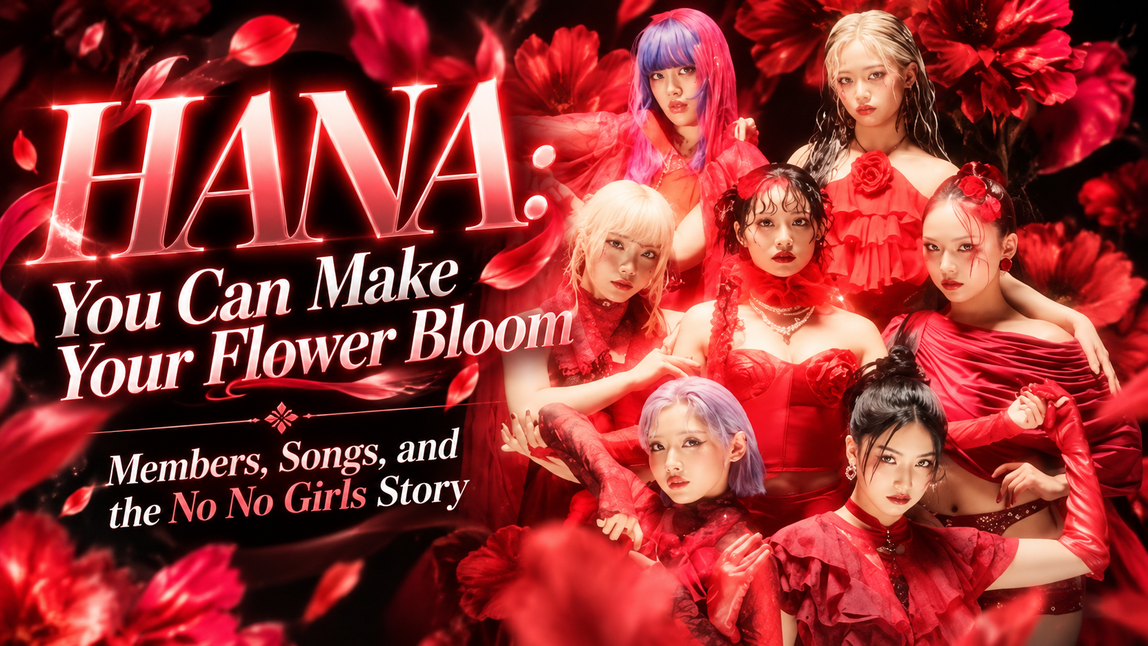 HANA: You Can Make Your Flower Bloom; Members, Songs, and the No No Girls Story