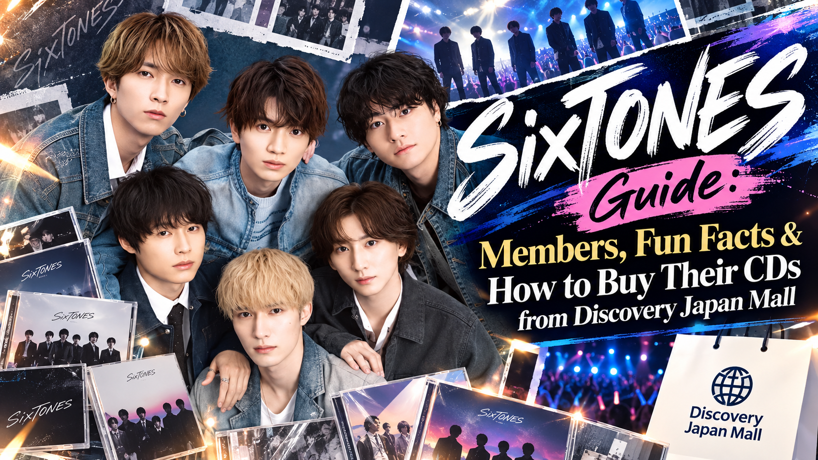 SixTONES Guide: Members, Fun Facts & How to Buy Their CDs from Discovery Japan Mall