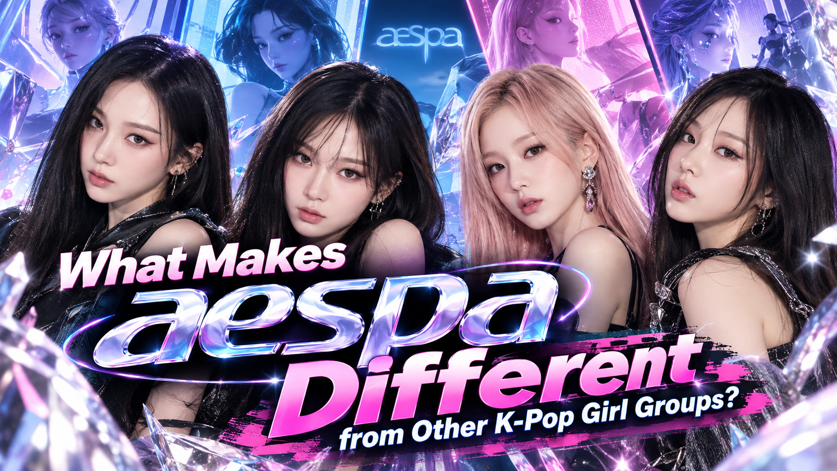 What Makes aespa Different from Other K-Pop Girl Groups?