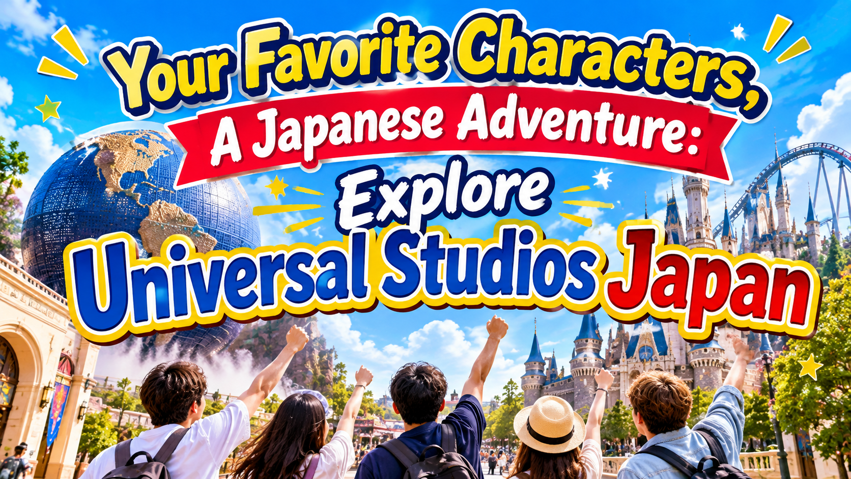 Your Favorite Characters, A Japanese Adventure: Explore Universal Studio Japan