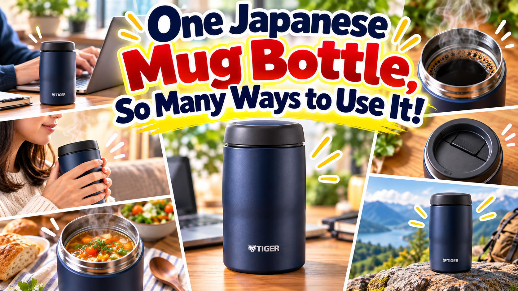 One Japanese Mug Bottle, So Many Ways to Use It!