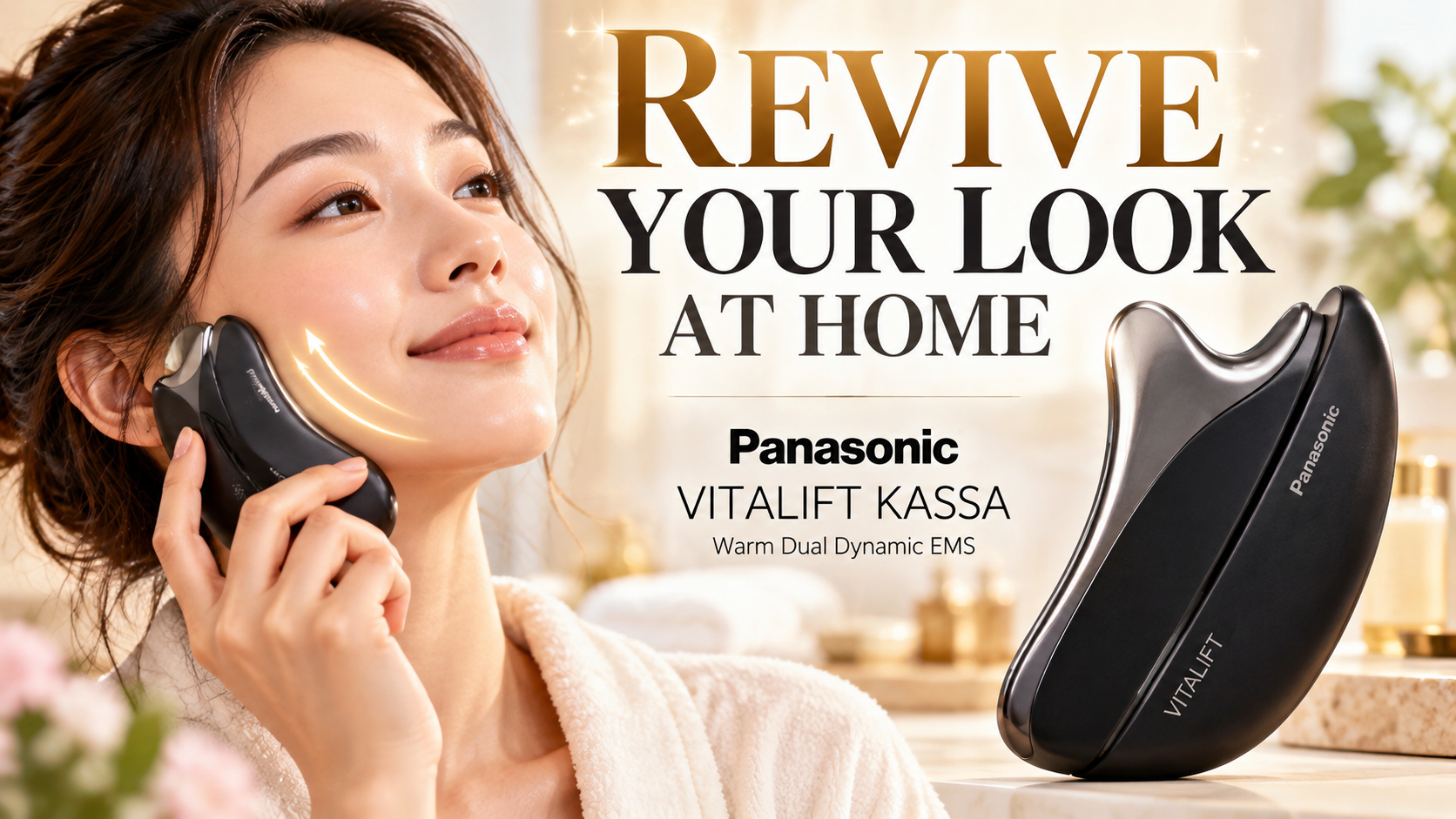 How Panasonic's Vitalift Kassa Facial Beauty Device Transforms Your Face at Home